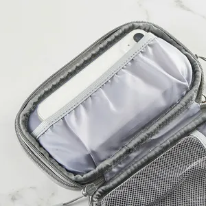 Custom High Quality Electronic Cable Organizer Bag Waterproof Double Layer Digital Storage Bag