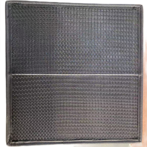 Filtre à air primaire en fer (type sans cadre) - Préfiltre CVC, porosité 5 µm, efficacité 20%-45% pour les nouvelles installations de santé - Product Image 1