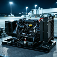 Générateur diesel insonorisé 200 kW 250 kVA 380 V 220 V 50 Hz triphasé avec contrôleur de démarrage automatique pour la sauvegarde d'alimentation en utilisation publique au Maroc