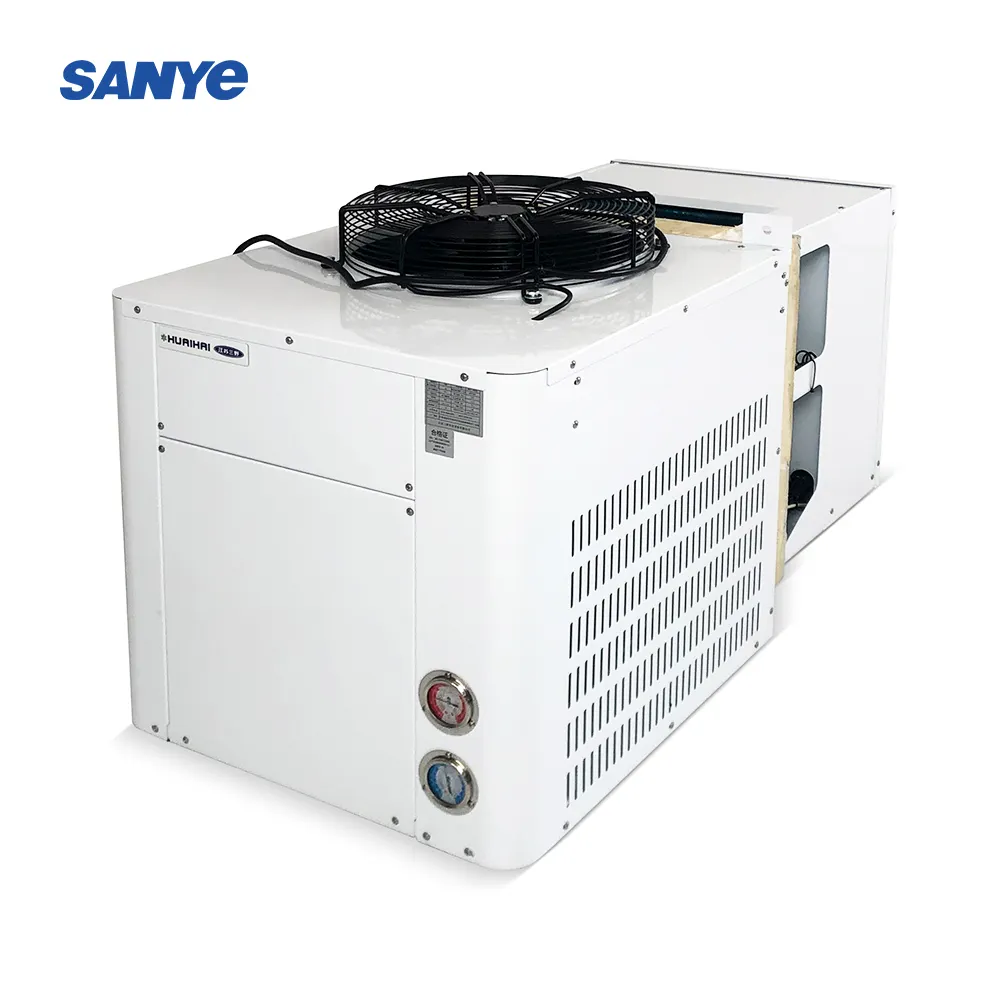 Cold Room Storage Industrial Refrigeration 2/3/5HP Small Compressor Condensing Units For Walk In Freezer