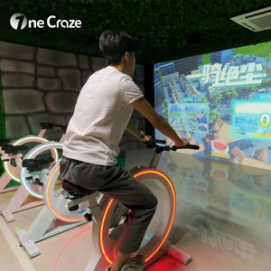 Nouveau simulateur de vélo d'exercice dynamique VR/AR avec système de projection interactif pour les lieux de divertissement sportif en intérieur - Product Image 4