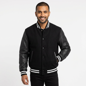 Hot Selling <b>Men's</b> Varsity Jacket Casual Street Wear Winter Jacket 2025 Fashionable Customized design <b>Men</b> varsity Jackets - Product Image 1