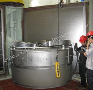 Máquina Granalladora Rotativa Automática para Limpieza de Superficies Metálicas con Granalla de Acero y Componentes Centrales de Motor PLC - Product Image 4