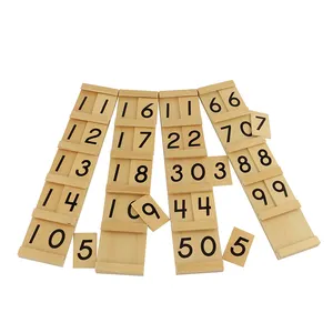 MA015 wooden material montessori educational activities mathematics toys Seguin Board A & B for nursery school