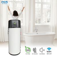 Chauffe-eau solaire monobloc tout-en-un à pompe à chaleur air-eau 300L, classe A, à haut rendement énergétique, contrôlé par application