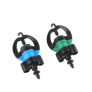 Venta Directa de Fábrica: Microaspersor de Plástico con Engranaje de 180/360 Grados, Rotación Invertida para Riego Agrícola - Product Image 4