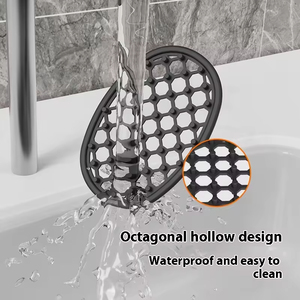 Jabonera de <span class=keywords><strong>Silicona</strong></span> Moderna Antideslizante con Drenaje en Cascada <span class=keywords><strong>para</strong></span> Baño, Venta al Por Mayor - Product Image 3