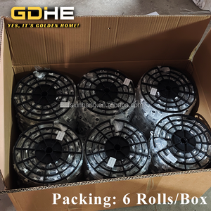 GDHE Chemin de rideau à plis ondulés de haute qualité 50 m/rouleau S Chemin de rideau à plis S Wave Rail Accessoires Fabricant - Product Image 2