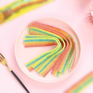 Caramelos de Goma Afrutados Chinos al por Mayor, Forma de Barra Larga, Bolsa Familiar, Fórmula Baja en Azúcar, Suministro Directo de Fábrica - Product Image 3