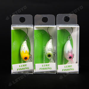 LETOYO 2,6g/4,2G señuelo de manivela Mini señuelos de <span class=keywords><strong>trucha</strong></span> flotante ojo <span class=keywords><strong>grande</strong></span> gancho único portátil pequeño caparazón de huevo Goby Crank Bait - Product Image 6