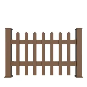 出售新的高品质Wpc复合花园栏杆/阳台栏杆木材