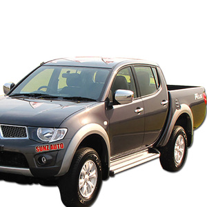 Ycsunz ABS ฝาครอบไฟท้ายสีดำด้านสำหรับ <span class=keywords><strong>Mitsubishi</strong></span> L200 Triton 2006-2009อุปกรณ์เสริมฝาครอบไฟท้ายรถกระบะ - Product Image 6