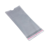 Vente en gros Sac d'opp en plastique de haute qualité avec broderie personnalisée Chaussettes pour enfants Sacs d'emballage BOPP pour vêtements tricotés