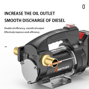 Cavitt 전기 오일 펌프 15셀 리튬 배터리 포함 자흡식 디젤 오일 펌프 - Product Image 4