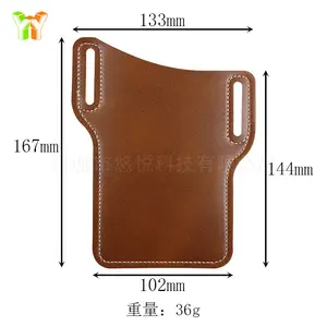 Étui pour téléphone portable en cuir, pochette à rabat, vente en gros