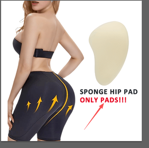 Coussinets Sculptants <span class=keywords><strong>Push</strong></span>-<span class=keywords><strong>up</strong></span> Légers en Éponge pour Hanches et Fesses avec Double Fonction d'Amélioration, Inserts pour Culottes Gainantes Femme - Product Image 1