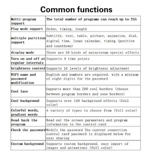 RHX8-Q2C mobil WiFi kontrolü LED tam renkli ekran ile kapalı/açık kullanım yüksek parlaklık 500cd uzaktan içerik yönetimi - Product Image 6