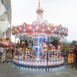 Atracciones Modernas de China, Atracciones para Niños, Parque de Atracciones, Nuevos Caballos de Carrusel de 8 Asientos - Product Image 2