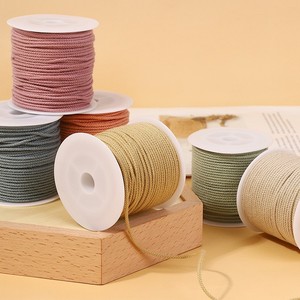 Nine-Colored Ribbon Braided Rope 1K28 Multicolor For Jewelry Making Necklace Bracelet DIY Craft Decorative Accessories - Product Image 1