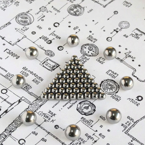 SUJ2 <span class=keywords><strong>3.175mm</strong></span> 1/8 pulgadas G10 Bola de acero cromado para rodamientos - Product Image 4