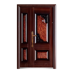 <span class=keywords><strong>Porte</strong></span> <span class=keywords><strong>d</strong></span>'<span class=keywords><strong>entrée</strong></span> extérieure en acier antivol économique Runwood PPD avec surface finie pour usage résidentiel - Product Image 6