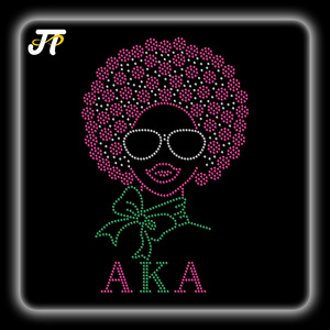 Ferro personalizzato su lettere di trasferimento di calore con Logo di strass Applique in cristallo <span class=keywords><strong>Swarovski</strong></span> Bling allegria disegno per le vacanze di calcio - Product Image 4