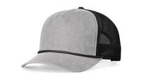 Sombreros de redes de alta calidad Richardson 939 forma 3D bordado Logo sombrero alto corona cuerda camionero gorras de malla