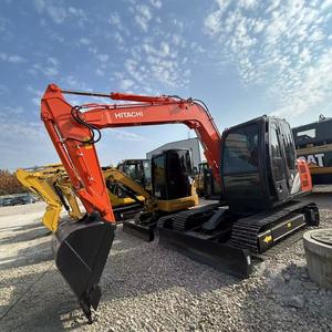 Escavatore Cingolato Usato Originale Giapponese <span class=keywords><strong>Hitachi</strong></span> da 5, 6, 7, 8 Tonnellate, Prodotto in Giappone, Modello ZX70 - Product Image 4
