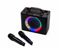 Offre Spéciale haut de gamme extérieur Mini Portable Blue Tooth karaoké haut-parleur Subwoofers Home cinéma haut-parleur avec poignée