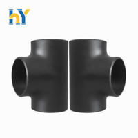Grand choix d'acier inoxydable 304 316 en acier au carbone a105 / a182 té soudé par ANSI / ASME té isodiamétral / réducteur té