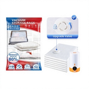 TAILI Sacs <span class=keywords><strong>Sous</strong></span> <span class=keywords><strong>Vide</strong></span> Plats Transparents en Plastique PA PE à Fermeture Éclair, Meilleure Qualité, Sacs de Rangement de Voyage pour Vêtements - Product Image 1