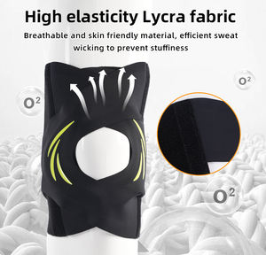 Rodillera Transpirable y Ajustable, Soporte de Menisco, Compresión para Lesiones de Articulación de Rodilla, Banda Patelar con Resorte, Equipo de Protección Deportiva - Product Image 6