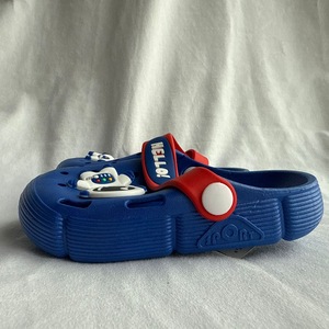 Ciabatte Sportive per Bambini Blu con Suola in PVC EVA Spessore 15mm Taglia 24-29 per Uso Esterno - Product Image 1