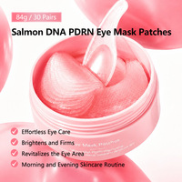 Plester Mata Hidrogel PDRN DNA Salmon Label Pribadi dengan Kafein, Niacinamide, Anti-Bengkak, dan Menghilangkan Lingkaran Hitam