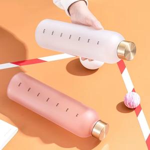 Borraccia sportiva da 1 litro con promemoria per bere acqua borraccia a idrogeno Plastik wasser flasche BPA frei Tritan Wasser flasche - Product Image 1