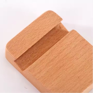 Custom Logo Wood Bamboo Desk Stand for Smart Phone <b>Tablet</b> <b>Holder</b> - Product Image 4