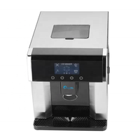 Machine à glaçons électrique domestique commerciale Portable Durable Machine à glaçons à eau froide 10 pièces/taux de Production