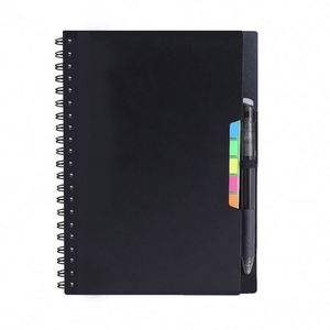 Carnet à spirale effaçable et imperméable en PP, papier de pierre épaissi, cadeau high-tech pour l'écriture et la prise de notes répétées - Product Image 1