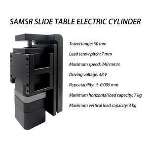 Pabrik SAMSR Precision NEMA 17 Meja Geser Miniatur Kecil Silinder Listrik Kecepatan Tinggi Motor Stepper Aktuator Linear - Product Image 2