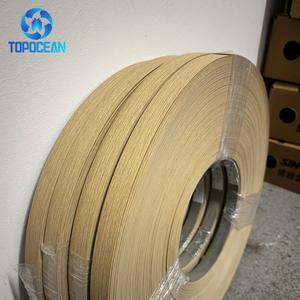 TOPOCEAN Oferta Especial: Cinta de Borde ABS 15-620*0.6-3mm, con Acabado Grano de Madera/Sólido/HG/LED, Pre-encolada y Tamaño Personalizado, para PB/Poywood/<span class=keywords><strong>OSB</strong></span>. - Product Image 1