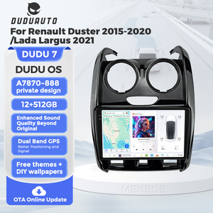 DUDUAUTO DUDU7 Android 13 Écran 2K Autoradio Lecteur Multimédia Double GPS DTS pour <span class=keywords><strong>Renault</strong></span> Duster 2015-2021 pour Lada Largus 2021 - Product Image 5