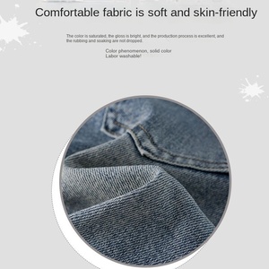 Kpop Witch <strong>Hunter</strong> Children's Jeans Girls Spring and Autumn 2025 New PU Coated Printed Straight Trousers Casual Trendy Pants - Product Image 3