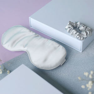 Grosir kustom penjualan terbaik mewah 6A kelas 100% masker mata murbei sutra sarung bantal <span class=keywords><strong>Set</strong></span> hadiah dengan kotak hadiah - Product Image 4