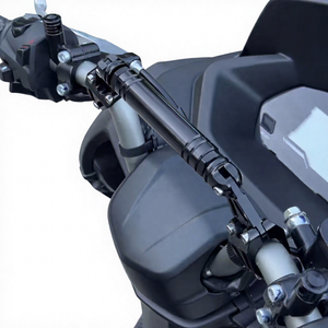 Barra transversal de expansión CNC de aleación de aluminio, barra transversal para manillar y soporte de navegación para coche, adecuada para Yamaha Xingying 125 - Product Image 5