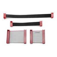 1,27mm Red Micro Match 8-poliges IDC-Kabel PVC 28AWG Flat für Automobil anwendungen