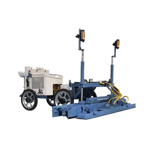 Laser beton Drive listrik, mesin Laser beton Paving Leveler