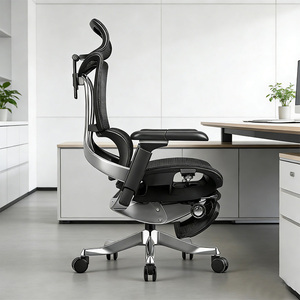 Silla de Oficina Ergonómica Moderna con Diseño de Reposacabezas 3D Ajustable y Altura Ajustable - Product Image 4