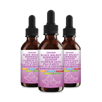 Gouttes liquides multivitaminées personnalisées pour adultes, minéraux, soutien du système immunitaire, santé intestinale, durée de conservation de 24 mois, OEM/ODM, étiquette privée