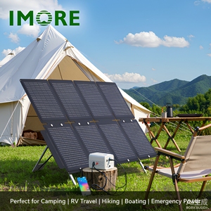 60W Portable Foldable <b>Solar</b> <b>Panel</b> Monocrystalline ETFE <b>USB</b> Type C IP67 Lightweight Charger for Travel Camping and Emergency Use - Product Image 2
