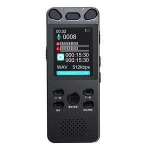 Enregistreur vocal numérique 771 Lecteur MP3 Professionnel Enregistrement en un clic pour les réunions Interface USB 2.0 999 fichiers Batterie au lithium - Product Image 1